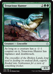 Tenacious Hunter (Hour of Devastation) Light Play