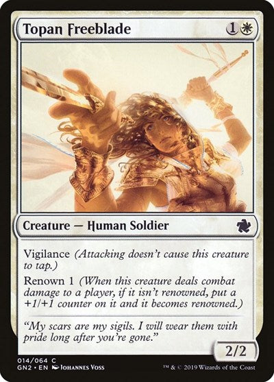 Topan Freeblade (Magic Game Night 2019) Medium Play