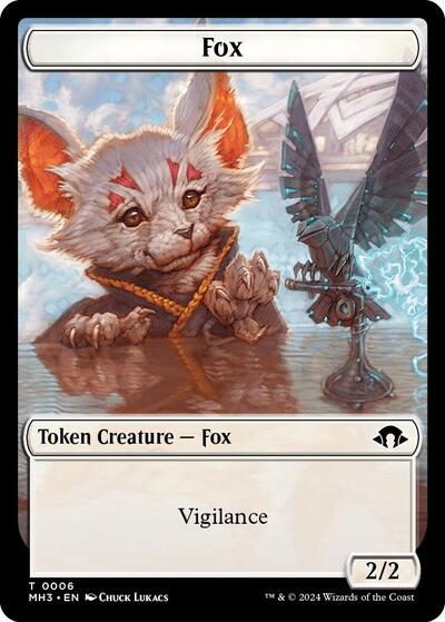Fox Token (Modern Horizons 3) Light Play