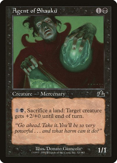 Agent of Shauku (Prophecy) Light Play