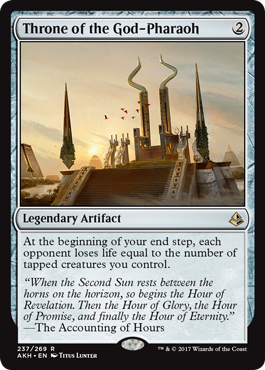 Throne of the God-Pharaoh (Amonkhet) Light Play