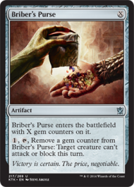 Briber's Purse (Khans of Tarkir) Light Play