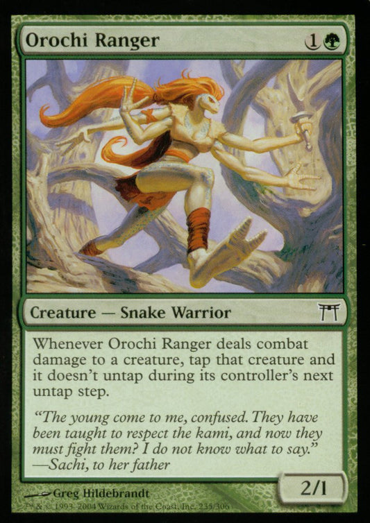 Orochi Ranger (Champions of Kamigawa) Light Play