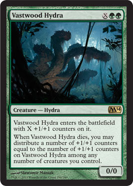 Vastwood Hydra (Magic 2014 Core Set) Damaged / Poor