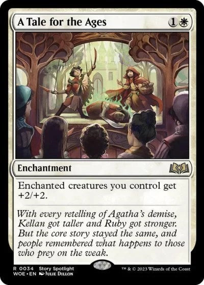 A Tale for the Ages (Wilds of Eldraine) Light Play