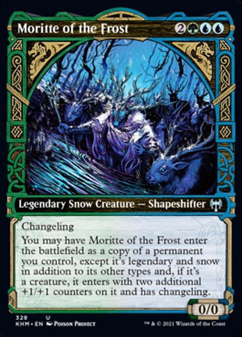 Moritte of the Frost (Showcase) (Kaldheim) Light Play