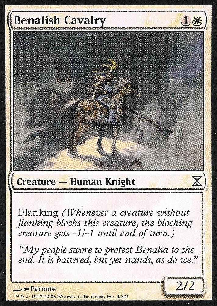 Benalish Cavalry (Time Spiral) Medium Play