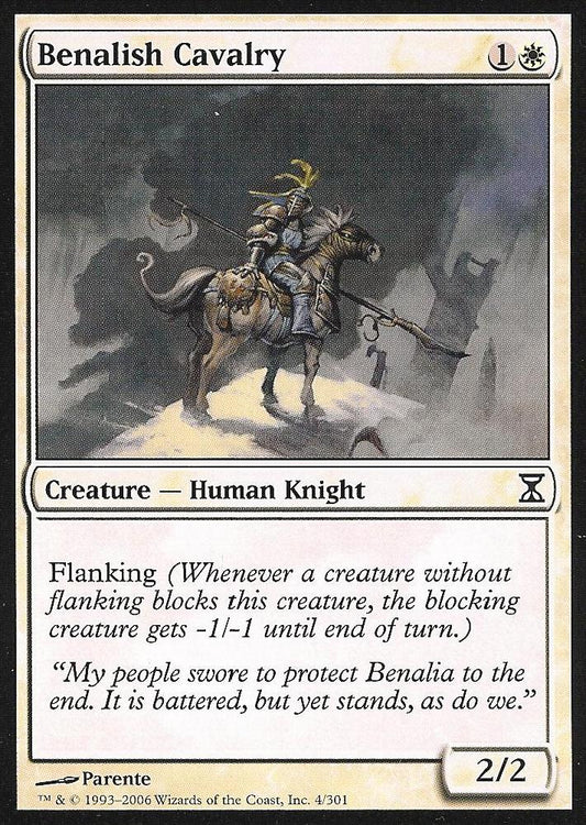 Benalish Cavalry (Time Spiral) Medium Play
