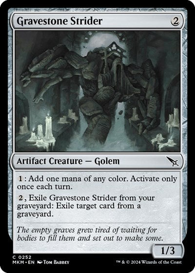 Gravestone Strider (Murders at Karlov Manor) Light Play