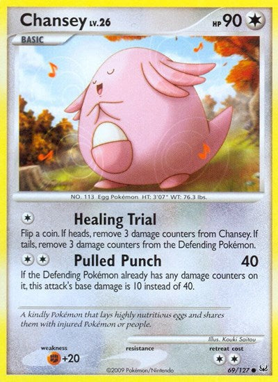 Chansey (Platinum) Light Play
