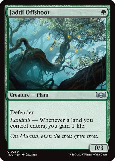 Jaddi Offshoot (Commander: Tarkir: Dragonstorm) Light Play