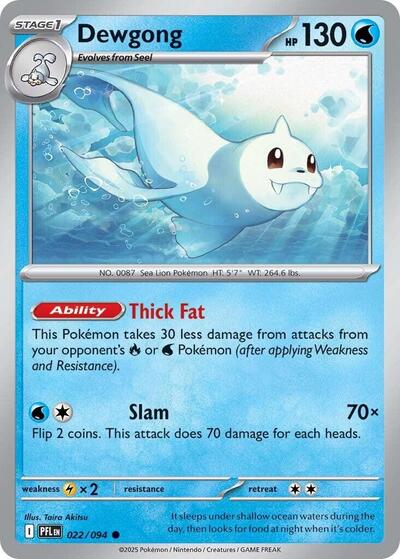 Dewgong - 022 (ME02: Phantasmal Flames) Light Play