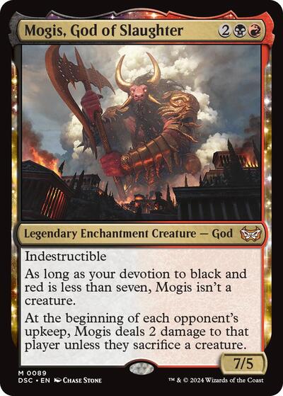 Mogis, God of Slaughter (Commander: Duskmourn: House of Horror) Near Mint