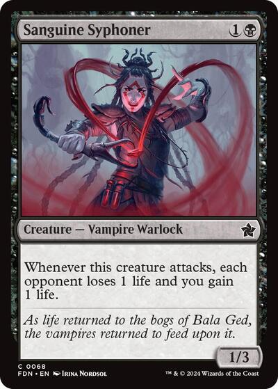 Sanguine Syphoner (Foundations) Light Play