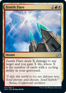 Zenith Flare (Ikoria: Lair of Behemoths) Light Play Foil