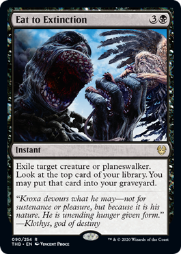 Eat to Extinction (Theros Beyond Death) Light Play