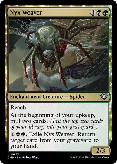 Nyx Weaver (Commander Masters) Light Play