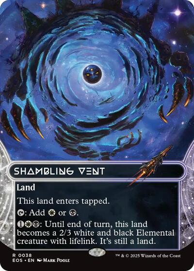 Shambling Vent (0038) (Borderless) (Stellar Sights) Light Play