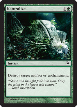 Naturalize (Innistrad) Light Play Foil