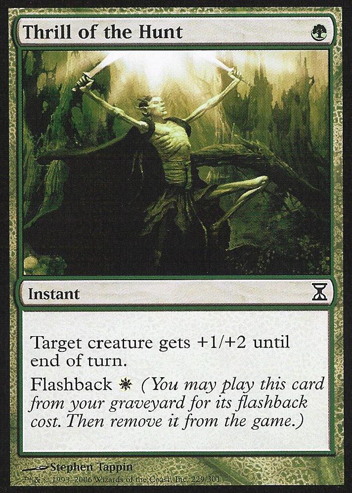 Thrill of the Hunt (Time Spiral) Medium Play