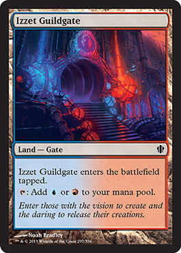 Izzet Guildgate (Commander 2013 Edition) Light Play