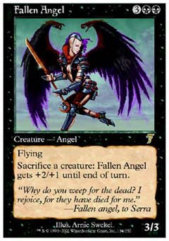Fallen Angel (7th Edition) Heavy Play