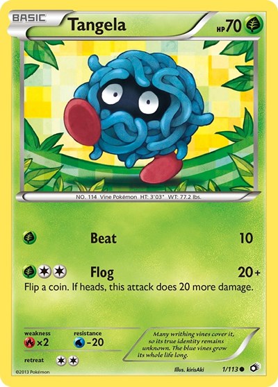 Tangela (Legendary Treasures) Heavy Play