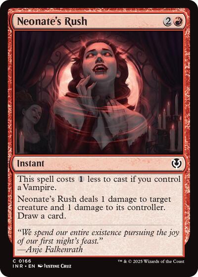 Neonate's Rush (Innistrad Remastered) Light Play