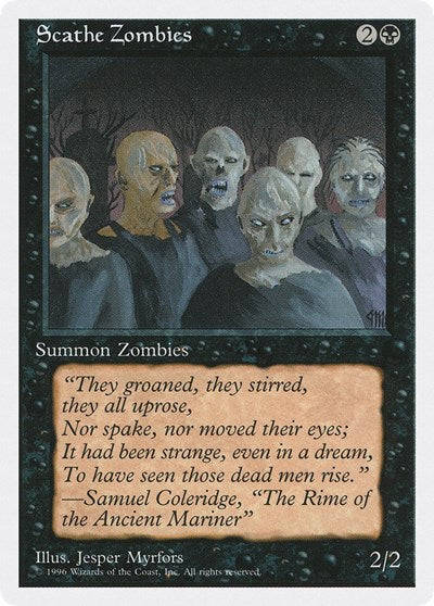 Scathe Zombies (Introductory Two-Player Set) Light Play