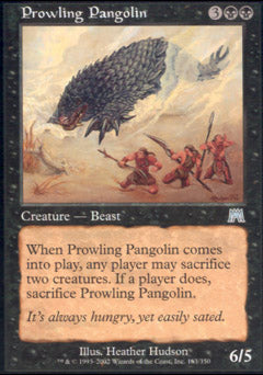 Prowling Pangolin (Onslaught) Light Play