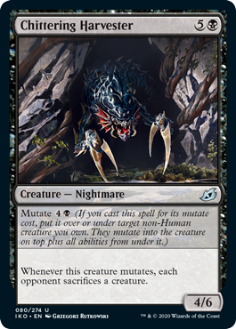 Chittering Harvester (Ikoria: Lair of Behemoths) Light Play Foil