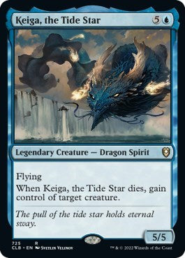 Keiga, the Tide Star (Commander Legends: Battle for Baldur's Gate) Light Play