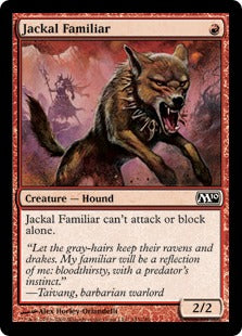 Jackal Familiar (Magic 2010 Core Set) Light Play