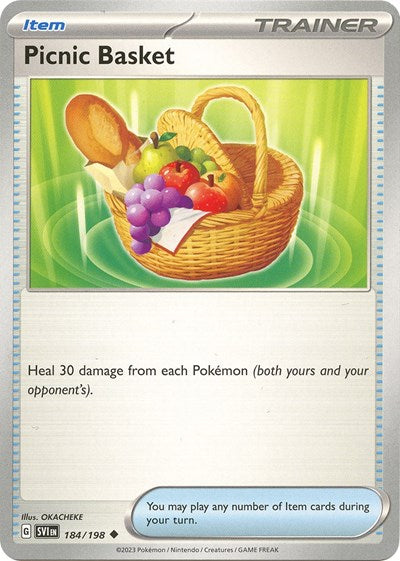 Picnic Basket (Scarlet and Violet: Base Set) Light Play Reverse Holofoil