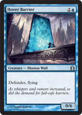 Hover Barrier (Return to Ravnica) Light Play