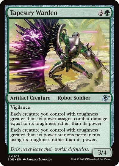 Tapestry Warden (Edge of Eternities) Light Play
