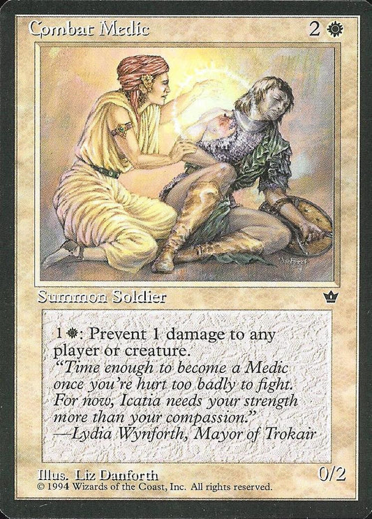 Combat Medic (Danforth) (Fallen Empires) Light Play