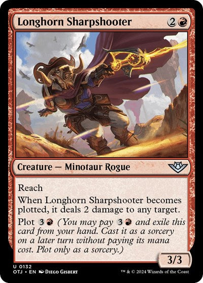 Longhorn Sharpshooter (Outlaws of Thunder Junction) Light Play