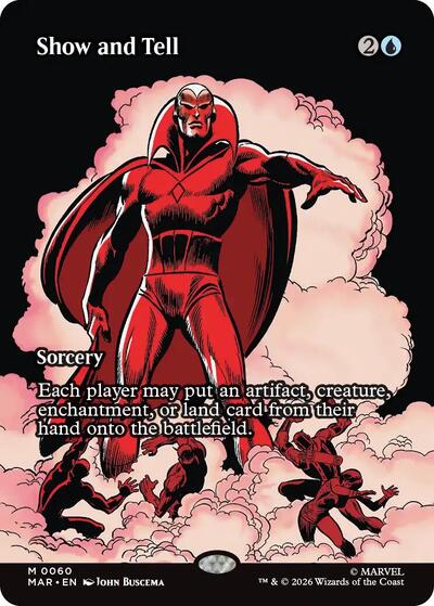 Show and Tell (Borderless) (Marvel Eternal-Legal) Near Mint