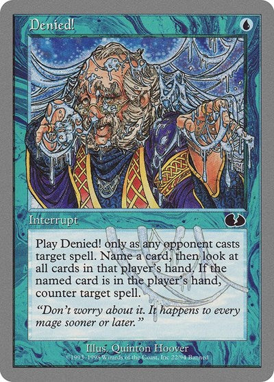 Denied! (Unglued) Light Play