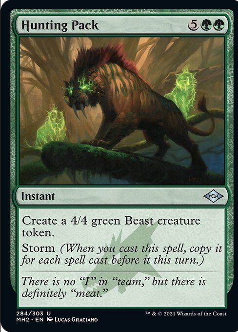 Hunting Pack (Modern Horizons 2) Light Play