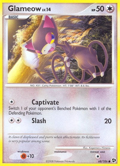 Glameow (Great Encounters) Damaged / Poor