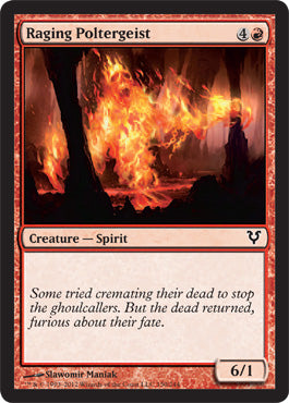 Raging Poltergeist (Avacyn Restored) Medium Play