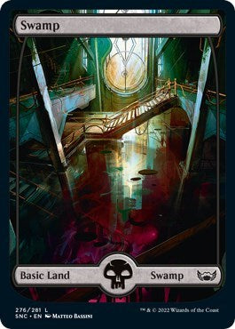 Swamp (276) (Streets of New Capenna) Light Play