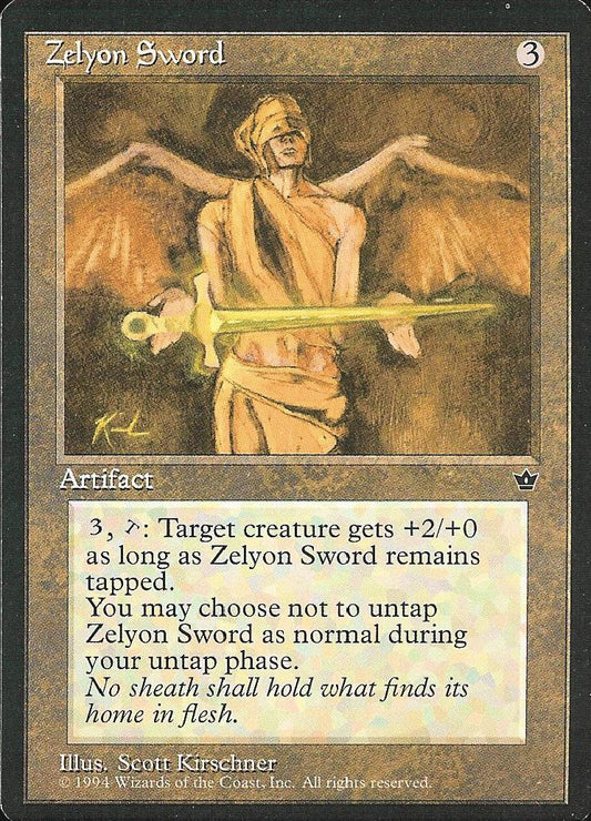 Zelyon Sword (Fallen Empires) Medium Play