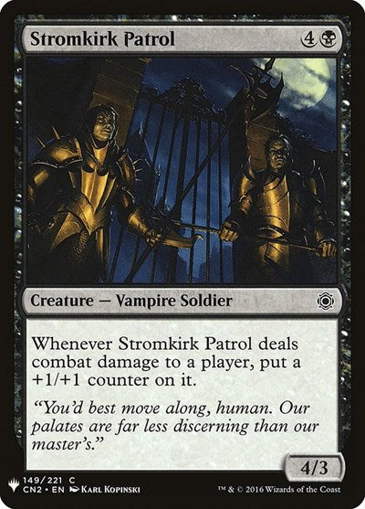 Stromkirk Patrol (Mystery Booster) Light Play