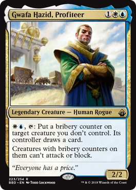 Gwafa Hazid, Profiteer (Battlebond) Light Play