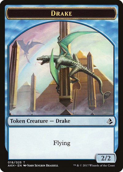 Drake Token (Amonkhet) Light Play