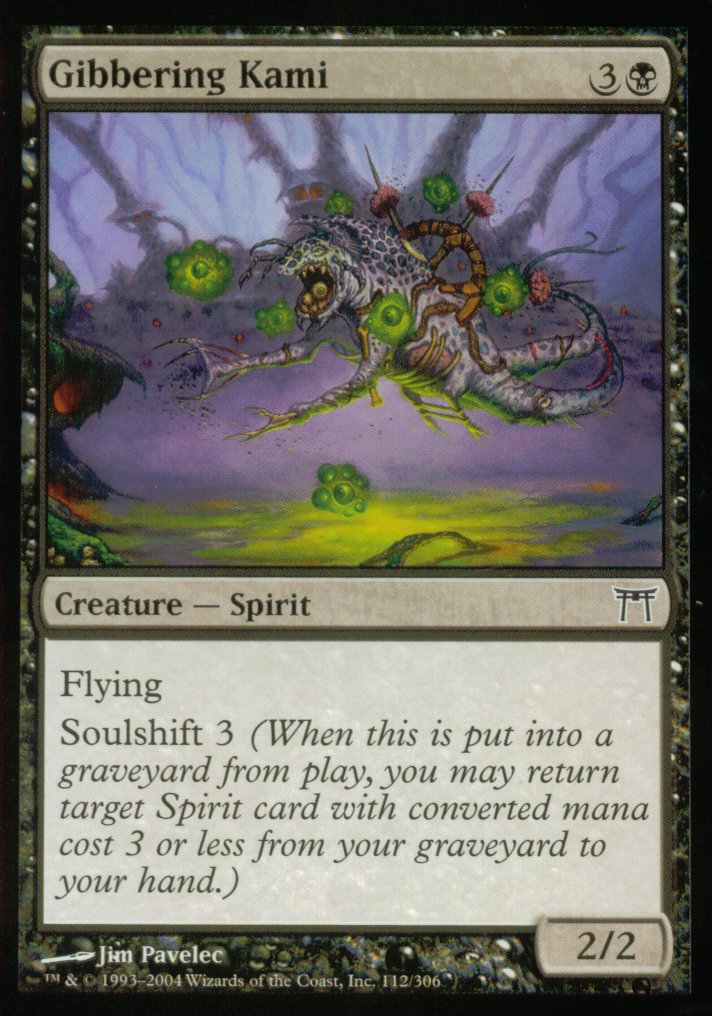 Gibbering Kami (Champions of Kamigawa) Light Play