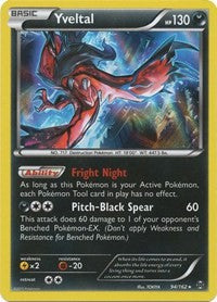 Yveltal (XY - BREAKthrough) Damaged / Poor Reverse Holofoil